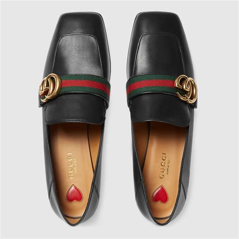 scarpe gucci mauth|gucci loafers for women.